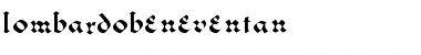 Download LombardoBeneventan Font Download LombardoBeneventan Font
