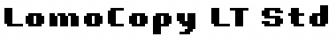 Download LomoCopy LT Std Butt Font Download LomoCopy LT Std Butt Font