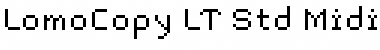 Download LomoCopy LT Std Midi Font Download LomoCopy LT Std Midi Font
