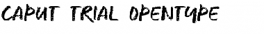 Download CAPUT_TRIAL Font Download CAPUT_TRIAL Font