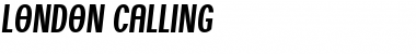 Download London Calling Font Download London Calling Font