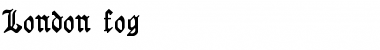 Download London.fog Font Download London.fog Font