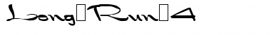 Download Long Run 4 Font Download Long Run 4 Font