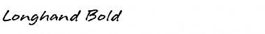 Download Longhand Font Download Longhand Font