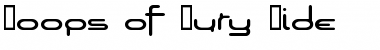 Download Loops of Fury Font Download Loops of Fury Font