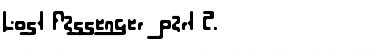 Download Lost Passenger (part 2) Font Download Lost Passenger (part 2) Font