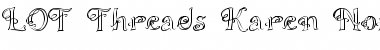 Download LOT Threads Karen Font Download LOT Threads Karen Font