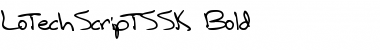 Download LotechScriptSSK Font Download LotechScriptSSK Font