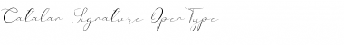 Download Catalan Signature Font Download Catalan Signature Font