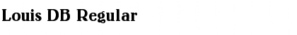 Download Louis DB Font Download Louis DB Font
