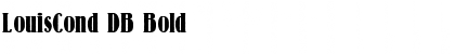 Download LouisCond DB Font Download LouisCond DB Font