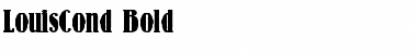 Download LouisCond Font Download LouisCond Font