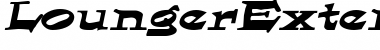 Download LoungerExtended Font Download LoungerExtended Font