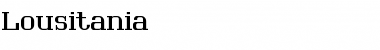 Download Lousitania Font Download Lousitania Font