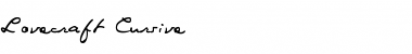 Download Lovecraft Cursive Font Download Lovecraft Cursive Font