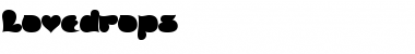 Download Lovedrops Font Download Lovedrops Font