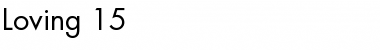 Download Loving 15 Font Download Loving 15 Font