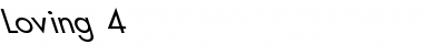 Download Loving 4 Font Download Loving 4 Font