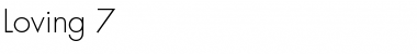Download Loving 7 Font Download Loving 7 Font