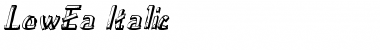 Download LowEa Italic Font Download LowEa Italic Font