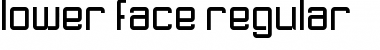 Download Lower Face Font Download Lower Face Font