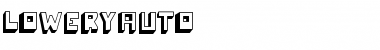 Download LoweryAuto Font Download LoweryAuto Font