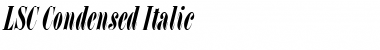 Download LSC Condensed Font Download LSC Condensed Font