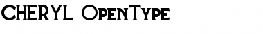 Download CHERYL Font Download CHERYL Font