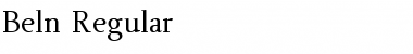 Download Beln Font Download Beln Font