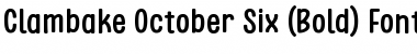 Download Clambake October Six Font Download Clambake October Six Font