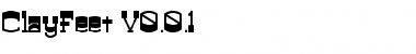 Download ClayFeet_V0.0.0 Font Download ClayFeet_V0.0.0 Font