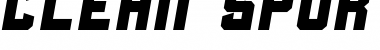 Download Clean Sports Font Download Clean Sports Font