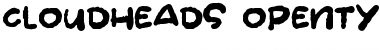 Download Cloudheads Font Download Cloudheads Font