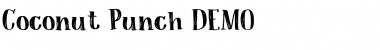 Download Coconut Punch DEMO Font Download Coconut Punch DEMO Font