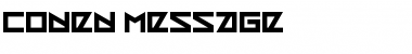 Download Coded Message Font Download Coded Message Font