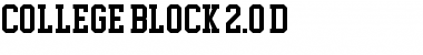 Download College Block 2.0 Font Download College Block 2.0 Font