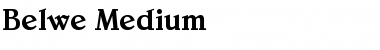 Download Belwe-Medium Font Download Belwe-Medium Font