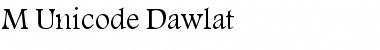 Download M Unicode Dawlat Font Download M Unicode Dawlat Font