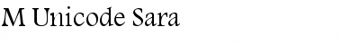 Download M Unicode Sara Font Download M Unicode Sara Font
