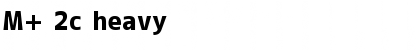 Download M+ 2c Font Download M+ 2c Font