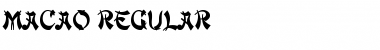 Download Macao Font Download Macao Font