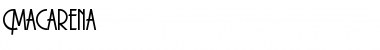 Download Macarena Font Download Macarena Font
