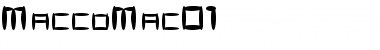 Download MaccoMac01 Font Download MaccoMac01 Font
