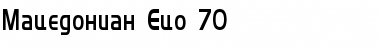 Download Macedonian Eco 70 Font Download Macedonian Eco 70 Font