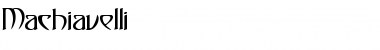 Download Machiavelli Font Download Machiavelli Font