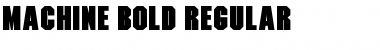 Download Machine Bold Font Download Machine Bold Font