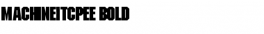 Download MachineItcPEE Font Download MachineItcPEE Font