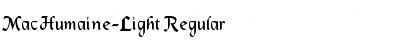 Download MacHumaine-Light Font Download MacHumaine-Light Font