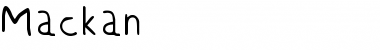 Download Mackan Font Download Mackan Font