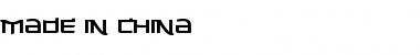 Download Made in China Font Download Made in China Font